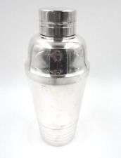 Beautiful French ART DECO Cocktail Shaker silverplated  20,5 cm (8,07
