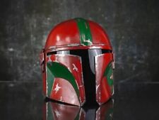 The Mandalorian Antique Multi Colored Wearable Helmet Collectible Armor Handmade picture
