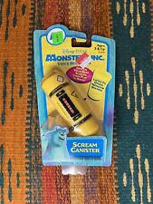 Disney Pixar Hasbro 2001 Monsters Inc Scream Canister Voice Recorder NEW picture