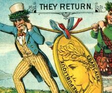 1878 Paris Exposition World's Fair Uncle Sam Scottish Man Kilt Big Coin P229 picture