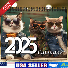 2025 Stylish Cats Calendar, 12 Month Calendar, Cute Cat Calendar, 2025 Calendar picture