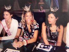 (AeB) Photograph Snapshot Young Women Group Miss State Winners Tiaras Crowns picture