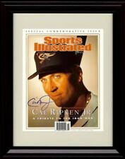 Gallery Framed Cal Ripken Jr - The Iron Man - Baltimore Orioles Autograph picture