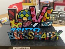Romero Britto Art Words (Happy Bliss Love) Set picture