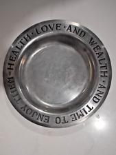 Duratale by Leonard - Pewter Metalware 9.5 inches  Bread Plate picture