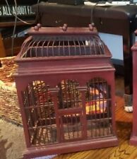 Vintage Small Victorian style wooden birdcage picture