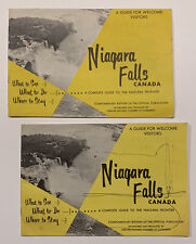 Vintage Sightseeing Brochures: 1950s - NIAGRA FALLS CANADA - Niagra Chamber of C picture