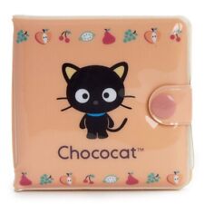 Chococat 🐾Yummy Fruits 🍒🍊🍇 Classic Vinyl Snap Wallet Sanrio NWT 💗 picture