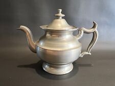 Vintage Woodbury Pewter Tea Pot w/Lid, 7
