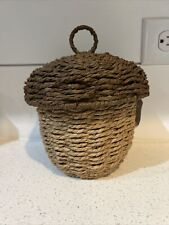 Target Bullseye Playground Woven Acorn Jar/Container Fall 2023 Basket picture
