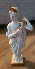 Made In Knossos Greece Tanagra Style Reproduction Alabaster Athena 9.5  