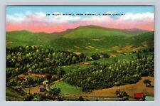 Burnsville NC-North Carolina, Mount Mitchell, Antique Vintage Souvenir Postcard picture