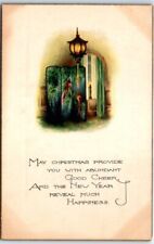 Postcard - Holiday Greeting Card with Poem and Holiday Art Print picture
