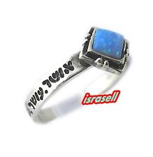 SEVEN BLESSINGS RING WITH OPAL - Luck Love Health Prosperity Happiness Wealth picture