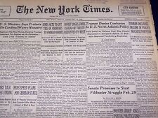 1949 FEBRUARY 18 NEW YORK TIMES - TRUMAN DENIES CONFUSION - NT 3004 picture