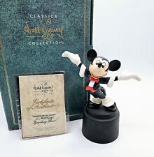 WDCC Disney Maestro Michel Mouse Mickey Conductor Figurine Symphony Hour Box COA picture