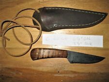 Mountain Man Rendezvous Hand Made Knife and Sheath, Rocking K, Mike Kiley, C picture