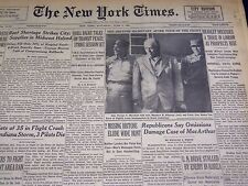 1951 JUNE 9 NEW YORK TIMES - BRADLEY DISCUSSES A TRUCE IN LONDON - NT 2274 picture