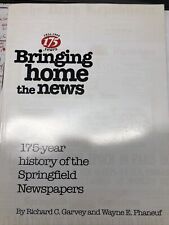 Springfield, Ma Bringing Home The News 175 Year History Springfield Newspaper picture