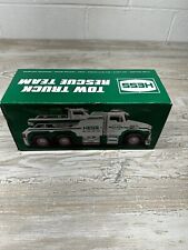 NEW Hess 2019 Tow Truck Rescue Team in original box w/inserts Lights -OPEN BOX- picture