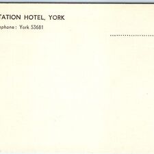c1900s York England Royal Station Hotel Unposted Undivided Back Postcard UK A121 picture