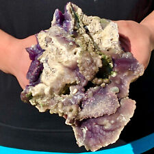 3.61LB  Natural purple grape agate chalcedony crystal mineral sample picture