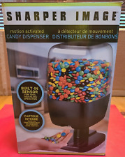 NEW - SHARPER IMAGE MOTION ACTIVATED CANDY DISPENSER BLACK - M&M's/Peanuts Etc. picture