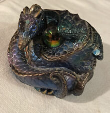Windstone Editions Mother Colied Dragon, Pena 1995 picture