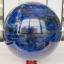 7200g Blue Sodalite Ball Sphere Healing Crystal Natural Gemstone Quartz Stone picture