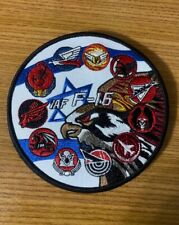 Israeli Air Force F-16 era 12 cm embroidery patch picture