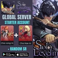 Solo Leveling :Arise[Global]  Cha Hae -In + Choi Jong-  In [ Starter Account ] picture