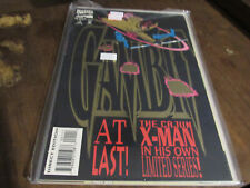 Gambit #1 2 3 4 Marvel X-men Mini Series Comic Book Set 1-4 Complete 1993 picture