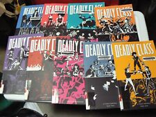 9 Deadly Class TPB graphic novel lot #1, & 5-12, Remender  Craig picture