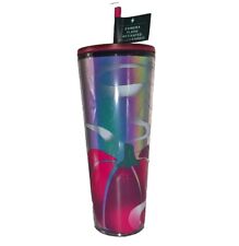 Starbucks FLASH PUMPKIN Holographic Cold Cup Venti Tumbler Halloween 2023 NEW picture