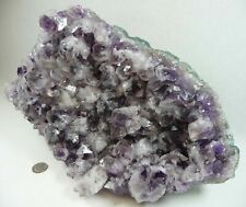 8 LB Natural Amethyst Crystal Cluster Geode Uruguay - Excellent Display picture