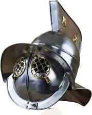 Medieval Thracian Gladiator Helmet Thraex Steel With Leather Liner X-mas Costume picture