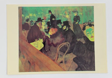 Henri de Toulouse-Lautrec At the Moulin Rouge Art Postcard Unposted picture