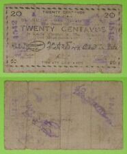 1943 Philippines ~ FREE SAMAR 20 Centavos ~ WWII Emergency Note ~ SMR-133 picture
