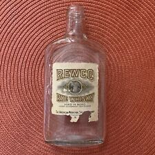 Rewco Rye Whiskey Glass Bottle ‘The American Medicinal Spirits Company' 1933 picture