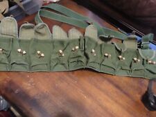 CHINESE VIETNAMESE 10 POUCH AMMO BELT NVA NORTH VIETNAMESE ARMY picture