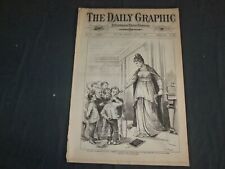 1874 JANUARY 7 THE DAILY GRAPHIC NEWSPAPER - A HINT TO OUR CONGRESSMEN - NT 7642 picture