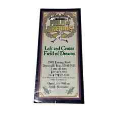 Left and Center Field of Dreams Dyersville Iowa Vintage Brochure c1997 picture