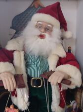 Vintage~Santa Puppeteer/Marionette from Telco Christmas Animated Music 2002 NIB picture