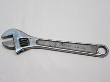 Vintage Utica Tools 91-8 Forged Alloy Adjustable Crescent Wrench  picture