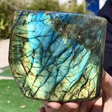 2.42LB Natural Gorgeous Labradorite QuartzCrystal Stone Specimen Healing picture