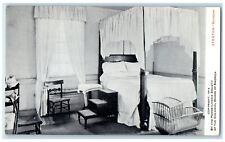 c1910 Stenton Bedroom Pennsylvania Society Colonial Dames Philadelphia Postcard picture
