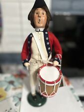 Byers Choice CAROLER Colonial Williamsburg Man DRUMMER picture