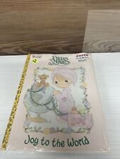VTG Precious Moments Joy To The World Coloring Book Sealed The Gifts Of Xmas picture