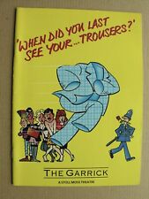 1987 WHEN DID YOU LAST SEE YOUR TROUSERS William Gaunt Susie Blake Terence Longd picture
