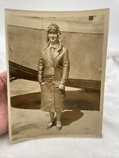 1927 Miss Frances W Grayson Cross Atlantic Sikorsky Photo Photograph Keystone picture